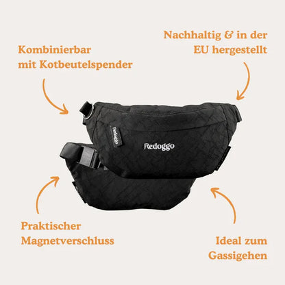 Redoggo Bauchtasche – Stylisch, robust & perfekt für Gassirunden
