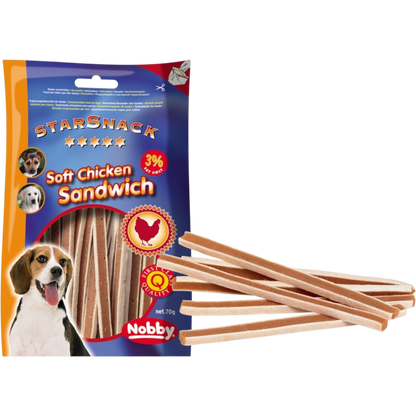 StarSnack Soft Chicken Sandwich – Zarter Genuss mit Hähnchen & Fisch