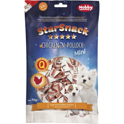 StarSnack MINI Chicken’n Pollock – Weicher Fisch-Hähnchen-Snack für kleine Feinschmecker