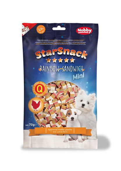 StarSnack MINI Rainbow Sandwich – Bunte Vielfalt für kleine Feinschmecker