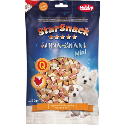 StarSnack MINI Rainbow Sandwich – Bunte Vielfalt für kleine Feinschmecker
