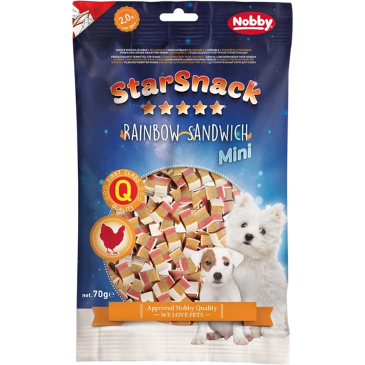 StarSnack MINI Rainbow Sandwich – Bunte Vielfalt für kleine Feinschmecker