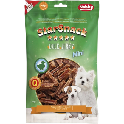 StarSnack MINI Duck Jerky – Reiner Entengenuss für kleine Hunde