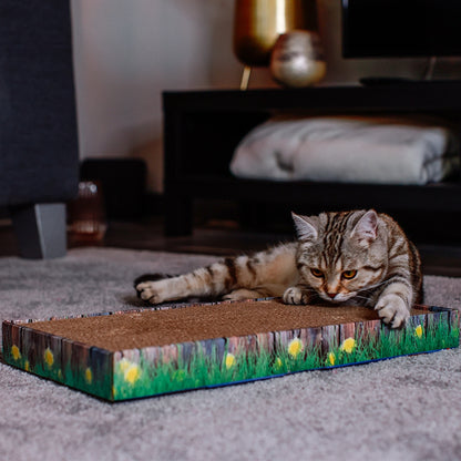 Kratzbrett aus Karton – Natürlich, nachhaltig & beliebt bei Katzen