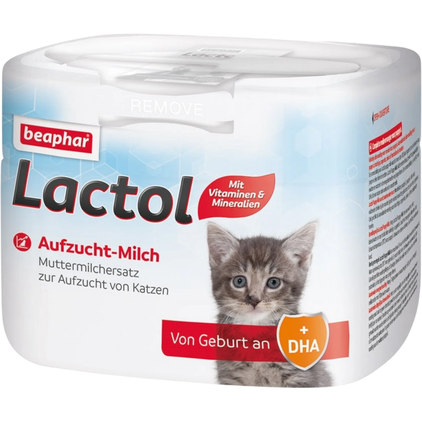 Beaphar Lactol Kitten-Milch – Vollwertiger Muttermilchersatz mit DHA, Vitaminen & Taurin