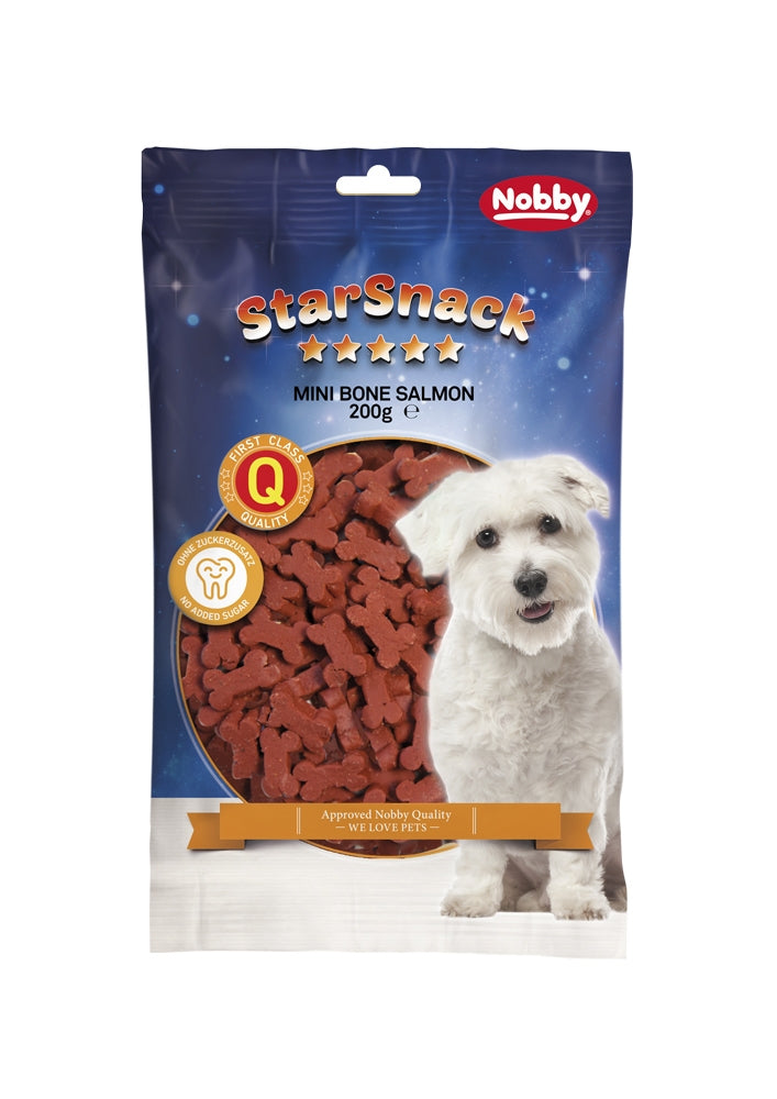 StarSnack Mini Bones Salmon – Kleine Happen mit wertvollem Lachsöl