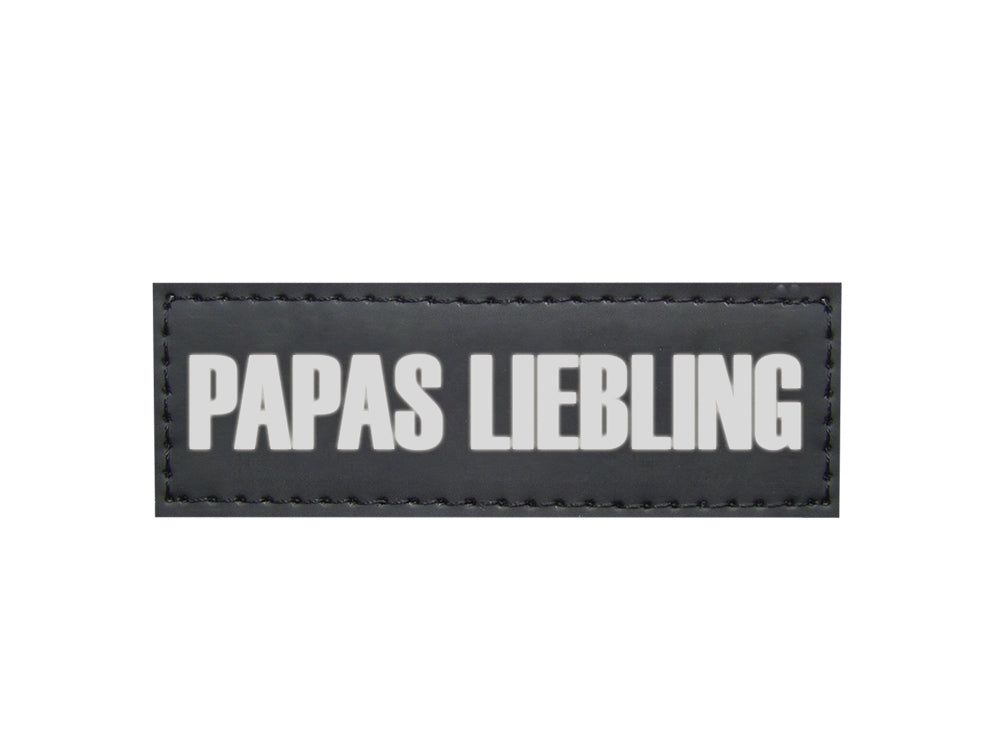 Klettsticker "PAPAS LIEBLING" – Liebe, die jeder sehen kann