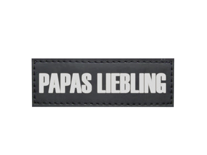 Klettsticker "PAPAS LIEBLING" – Liebe, die jeder sehen kann