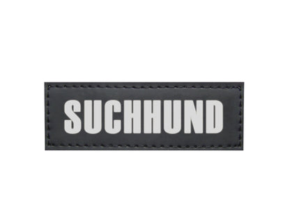 Klettsticker "SUCHHUND" – Markiert Einsatzfreude mit Stil
