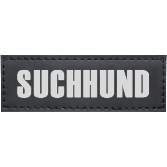 Klettsticker "SUCHHUND" – Markiert Einsatzfreude mit Stil