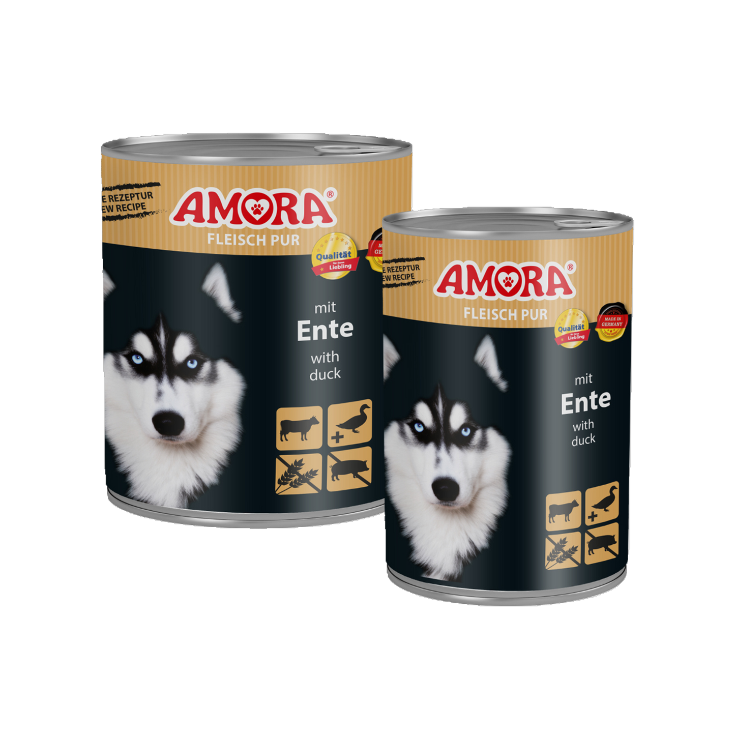 AMORA Fleisch Pur – Rind & Ente
