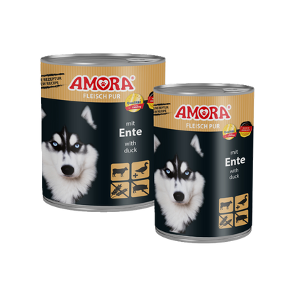 AMORA Fleisch Pur – Rind & Ente