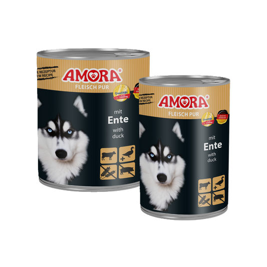AMORA Fleisch Pur – Rind & Ente
