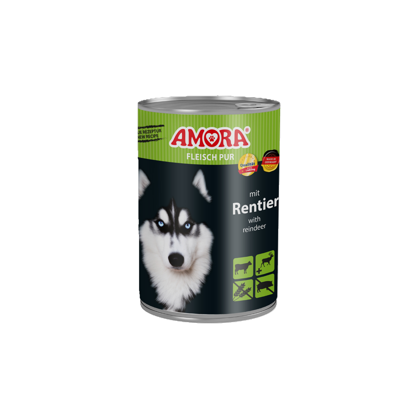 AMORA Fleisch Pur – Rind, Huhn & Rentier