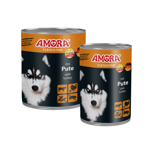 AMORA Fleisch Pur – Rind & Pute