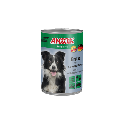 AMORA Sensitive – Ente mit Apfel & Birne