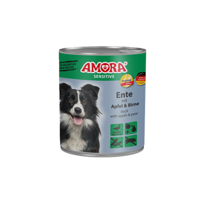 AMORA Sensitive – Ente mit Apfel & Birne