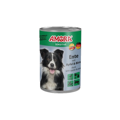 AMORA Sensitive – Ente mit Apfel & Birne