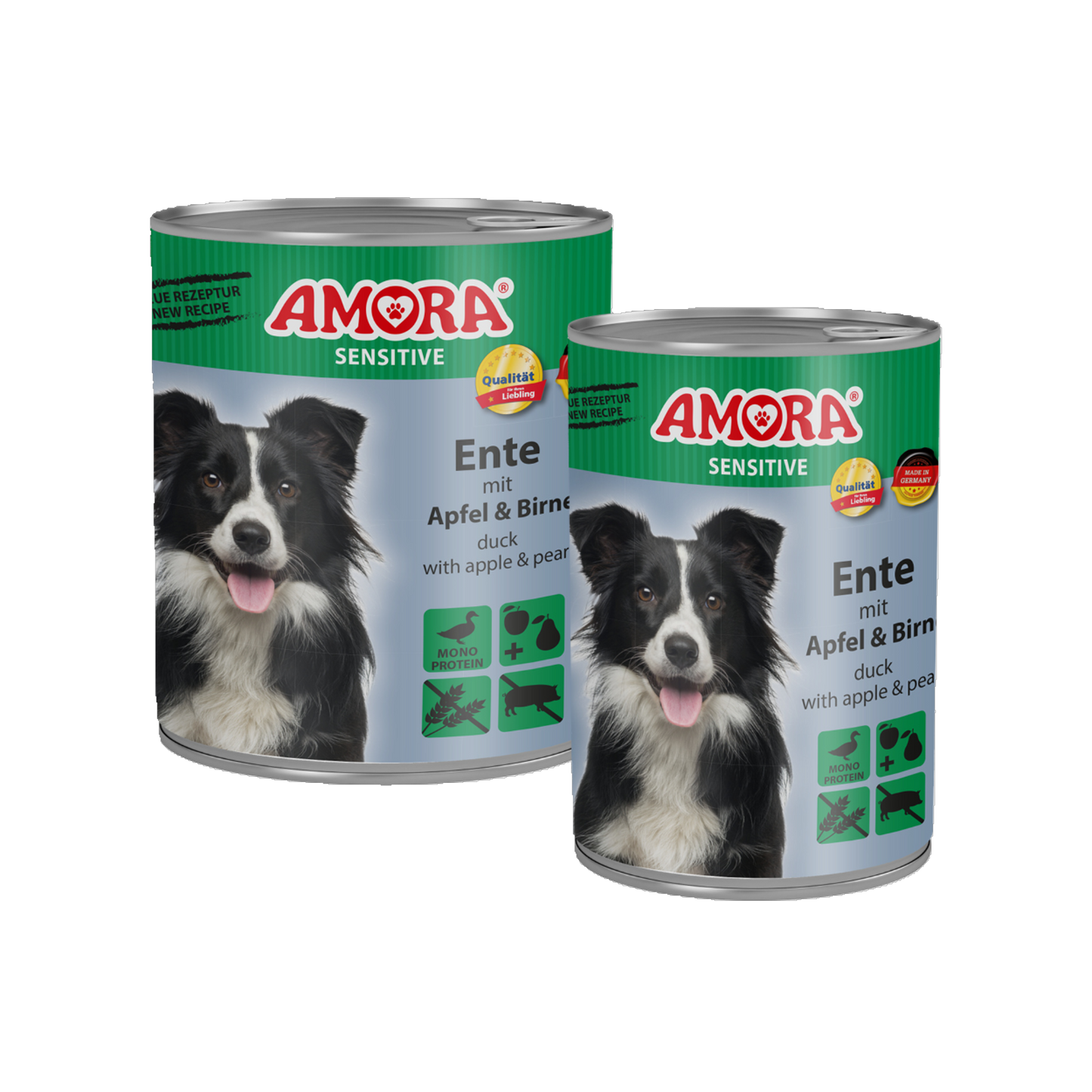 AMORA Sensitive – Ente mit Apfel & Birne