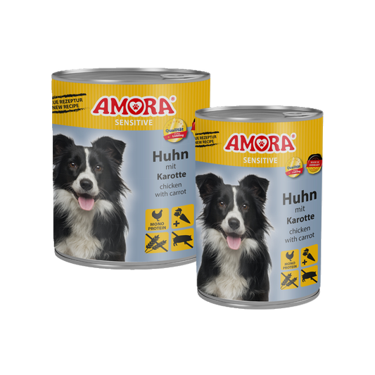 AMORA Sensitive – Huhn mit Karotte