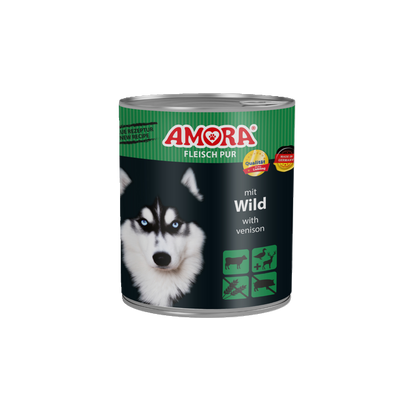 AMORA Fleisch Pur – Rind & Wild