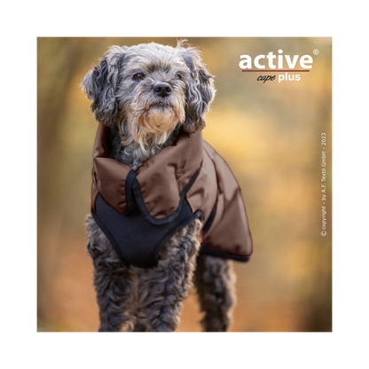 Active Cape WIND & RAIN Plus Mini – Stylischer Wetterschutz für aktive Hunde