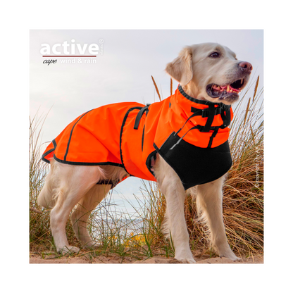 Active Cape WIND & RAIN – Stylischer Wetterschutz für aktive Hunde