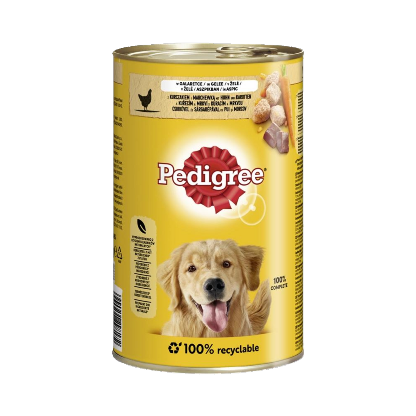De Hun’nenhoff | Adult Dose in Gelee mit Huhn & Karotte – Vollwertiges Nassfutter für ausgewachsene Hunde