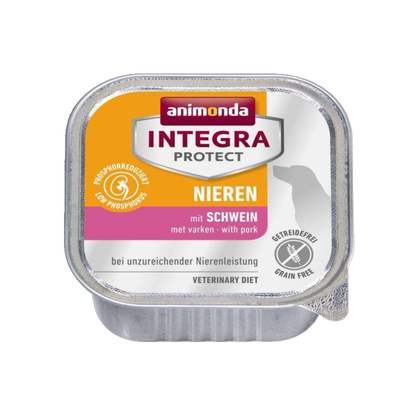 Animonda Integra Protect Nieren Huhn & Schwein – Diätfutter für Hunde mit chronischer Niereninsuffizienz
