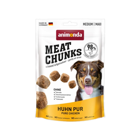 Animonda Meat Chunks Huhn Pur – Der pure Fleischgenuss für ausgewachsene Hunde