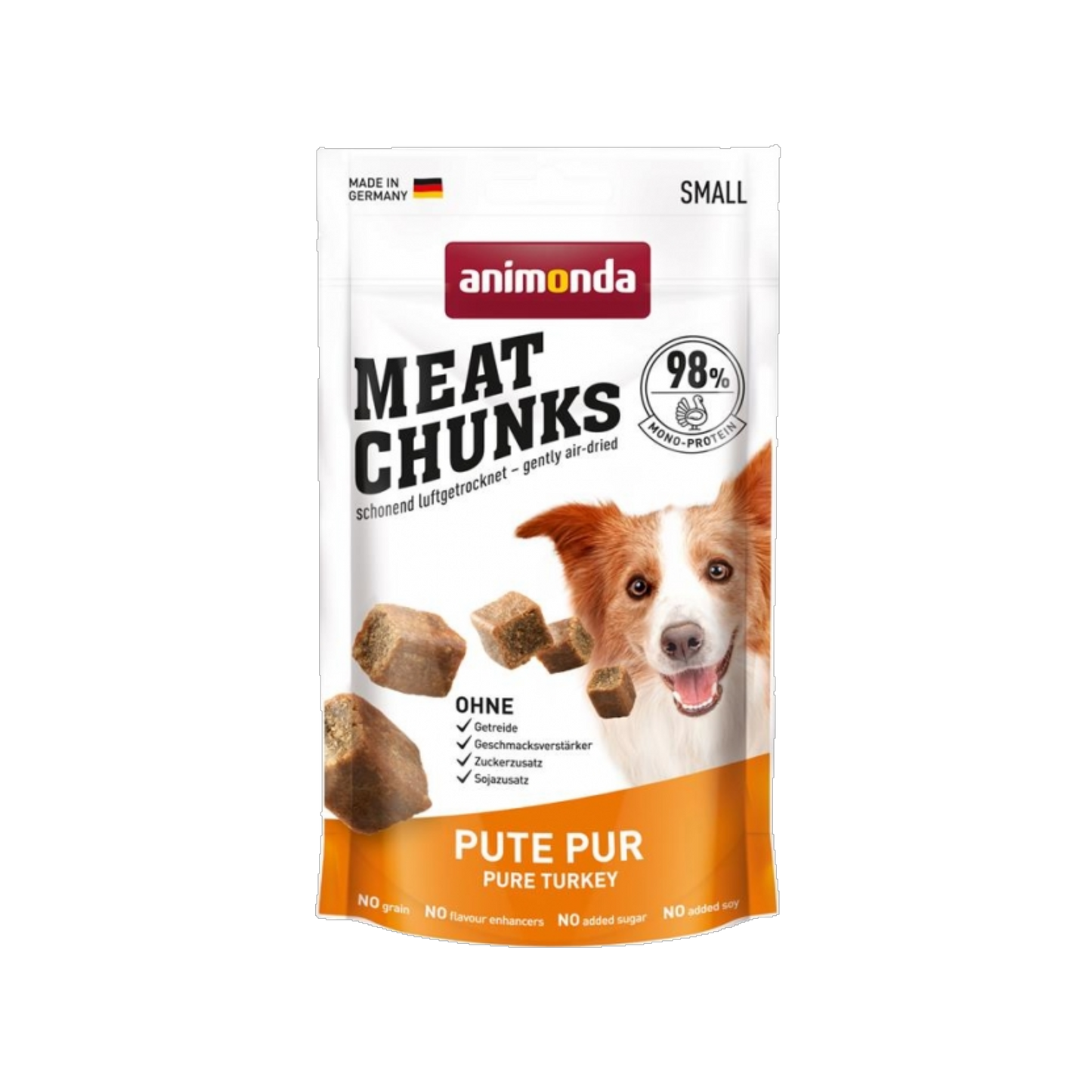 Animonda Meat Chunks Pute Pur – Der pure Fleischgenuss für ausgewachsene Hunde