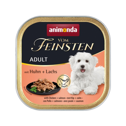 Animonda Vom Feinsten Adult – Huhn & Lachs in Feinschmecker-Sauce