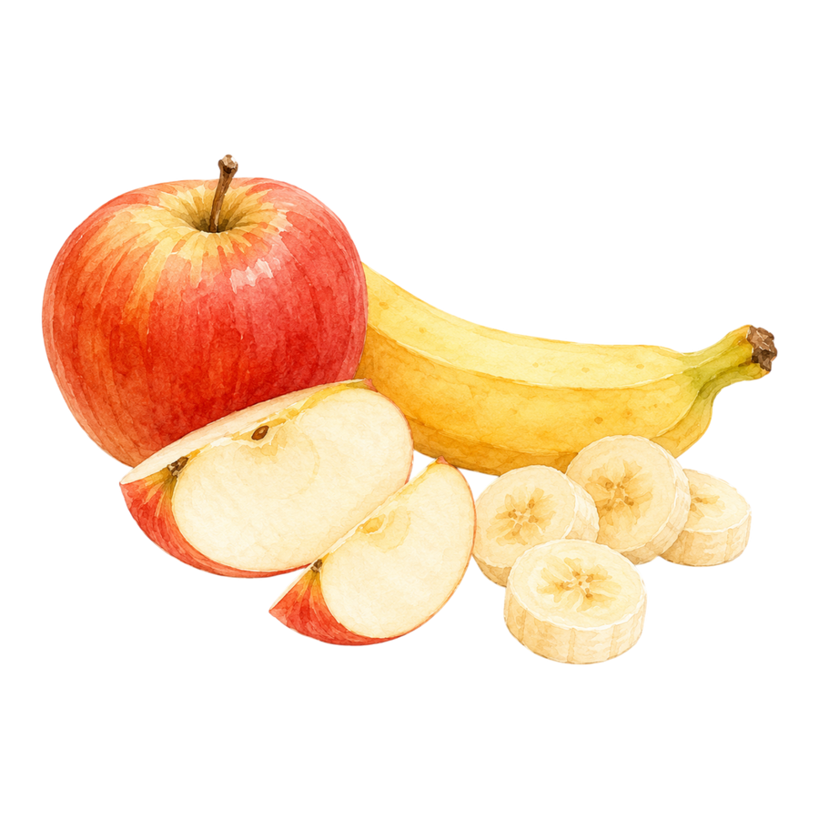 Dokas Dog - Würfel mit Apfel & Banane