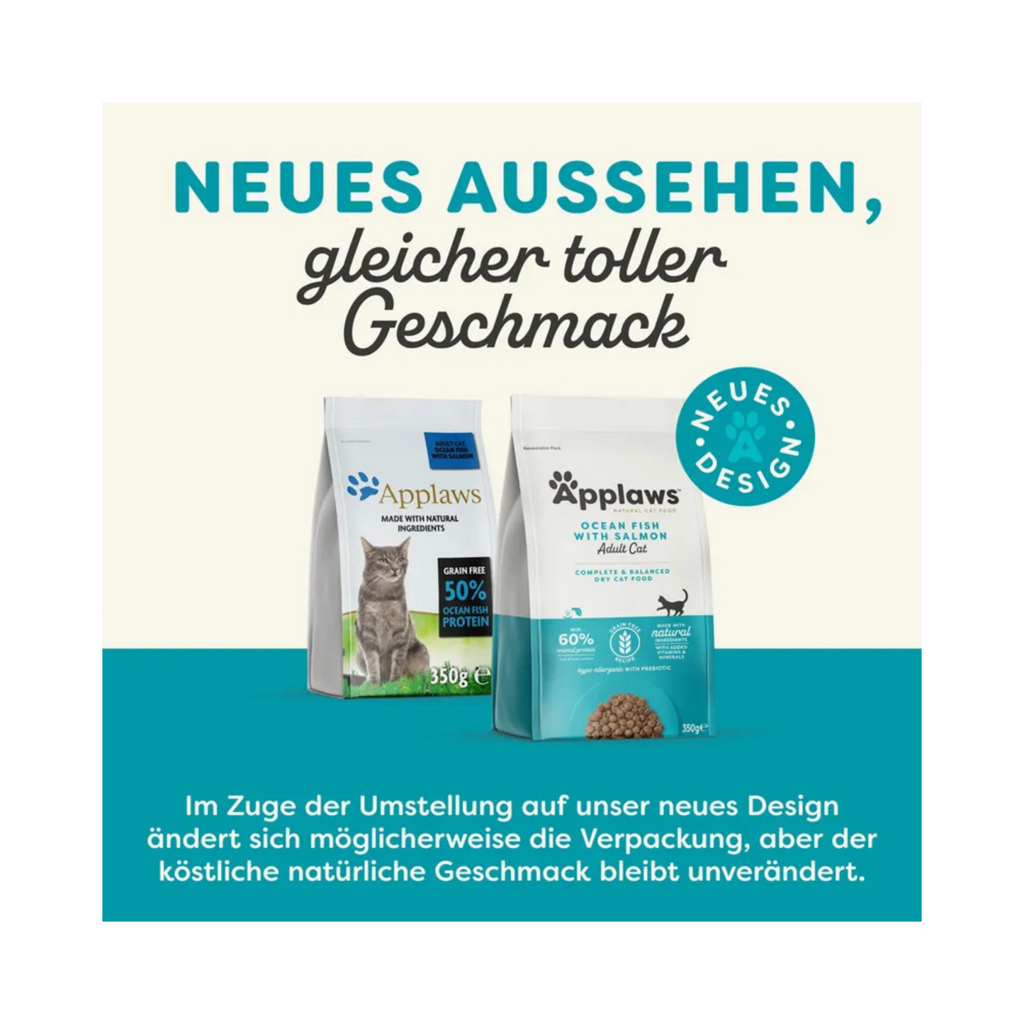 Applaws Adult Meeresfisch mit Lachs – Natürliche Premium-Katzennahrung