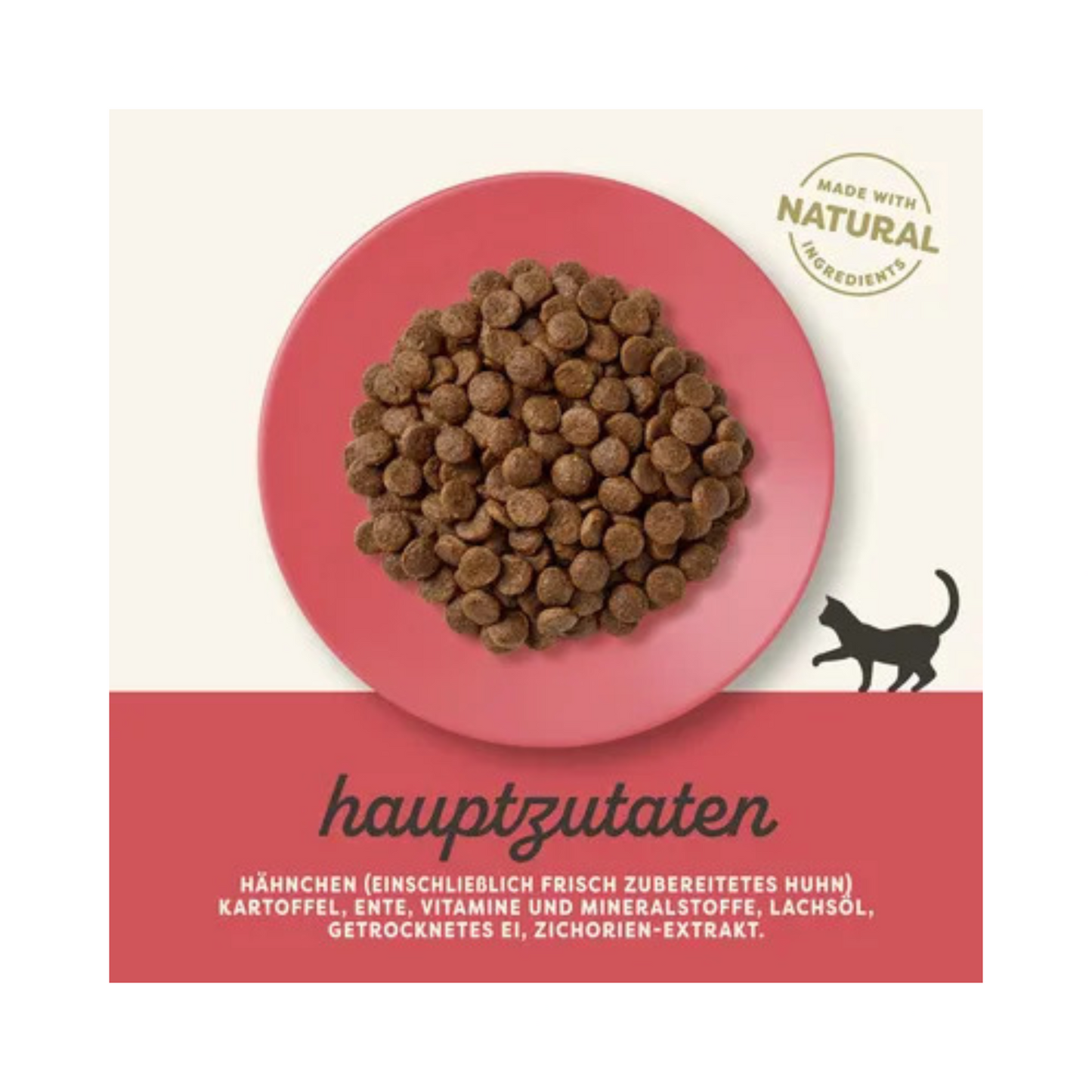 Applaws Adult – Hühnchen mit Ente – Getreidefreies Trockenfutter für Katzen