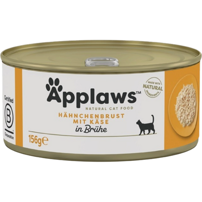 Applaws Cat Huhn &  Käse – Naturbelassenes Premium-Nassfutter für Deine Katze