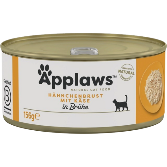 Applaws Cat Huhn &  Käse – Naturbelassenes Premium-Nassfutter für Deine Katze