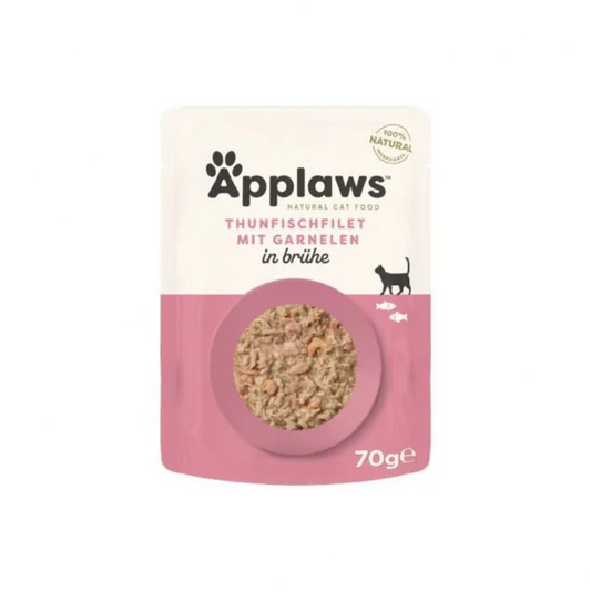 Applaws Cat Thunfischfilet & Pacific-Garnelen – Meeresdelikatesse für Deine Katze