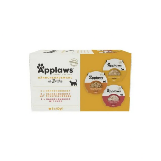 Applaws Cat Selection – Hühnchenvielfalt im Multipack (Schalen)