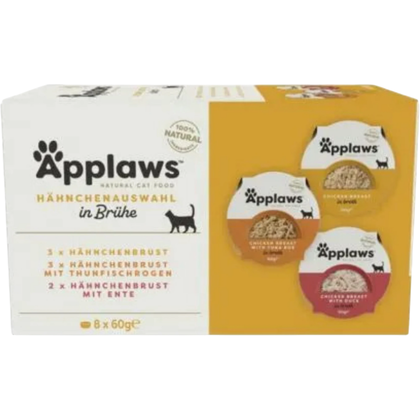 Applaws Cat Selection – Hühnchenvielfalt im Multipack (Schalen)
