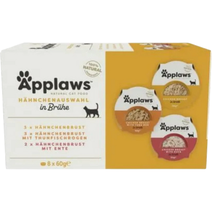 Applaws Cat Selection – Hühnchenvielfalt im Multipack (Schalen)