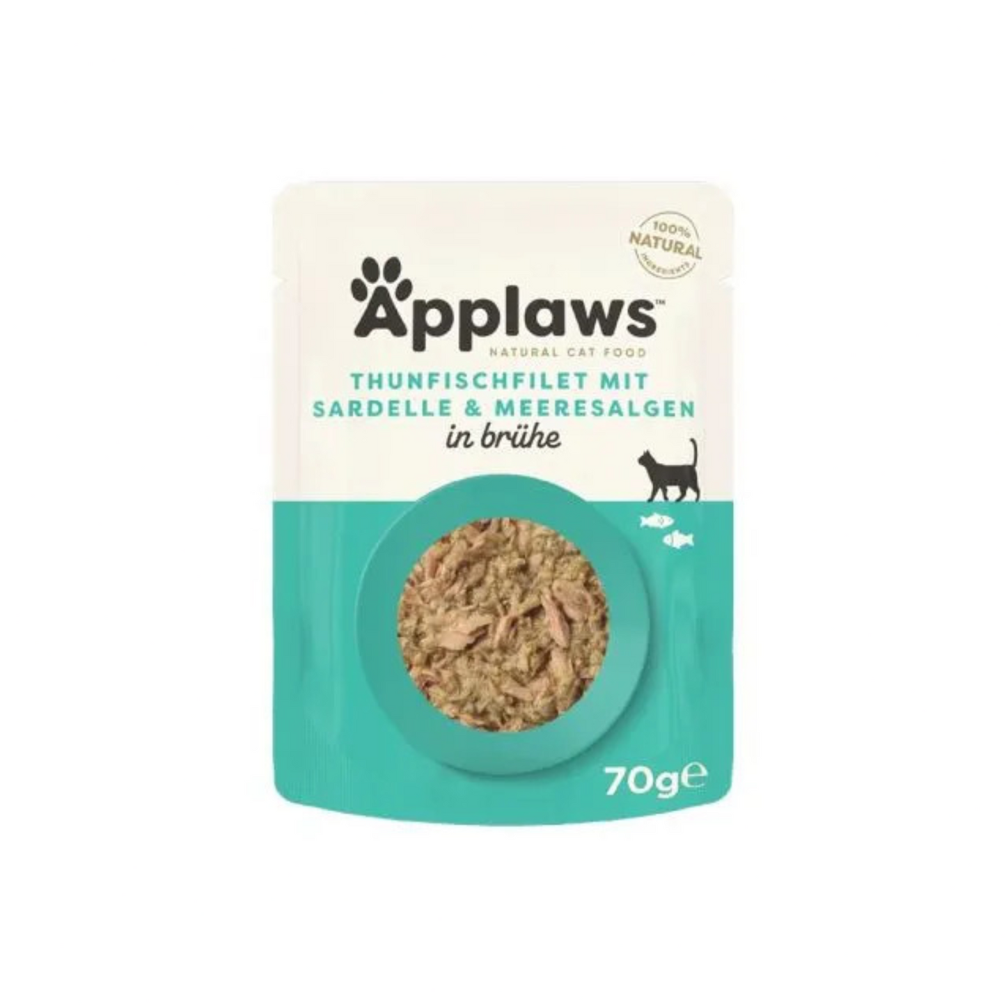 Applaws Cat Thunfischfilet & ganze Sardellen – Meeresvielfalt für Deine Katze