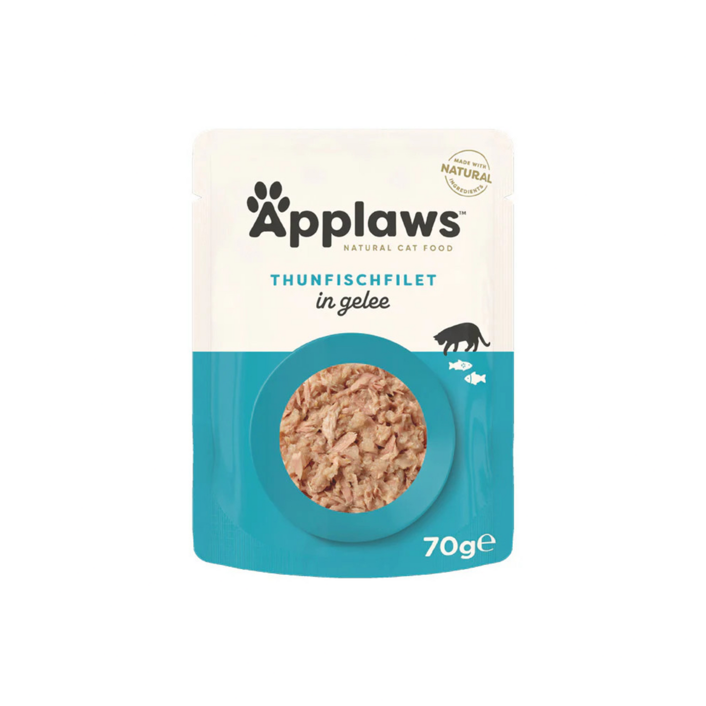 Applaws Cat Thunfischfilet in Gelee – Natürliches Ergänzungsfutter für Katzen