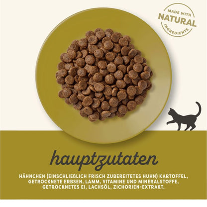 Applaws Cat Trockenfutter Huhn & Lamm – Getreidefreie Premium-Katzennahrung