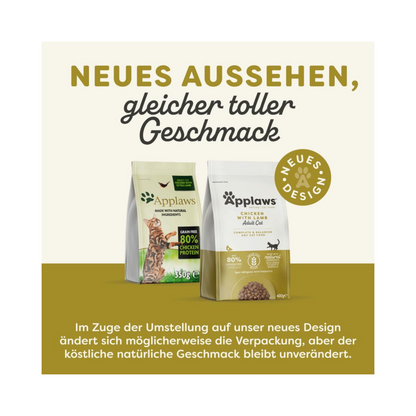 Applaws Cat Trockenfutter Huhn & Lamm – Getreidefreie Premium-Katzennahrung