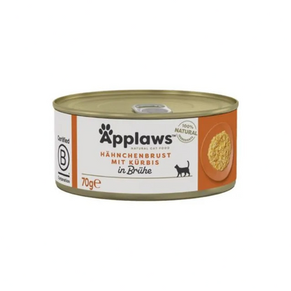 Applaws Cat Huhn & Kürbis – Naturbelassenes Premium-Nassfutter für Deine Katze