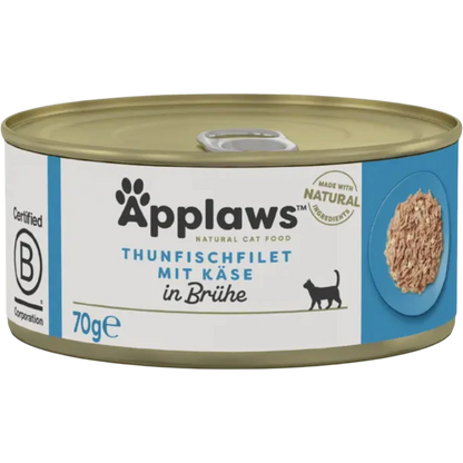 Applaws Cat Thunfisch & Käse – Natürliches Premium-Nassfutter für Deine Katze