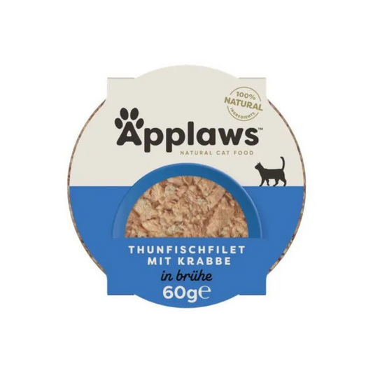 Applaws Cats Thunfischfilet & Krabben – Premium-Nassfutter für Feinschmecker-Katzen