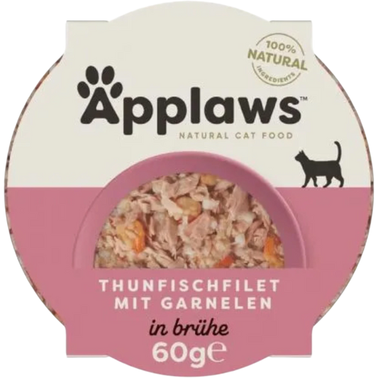 Applaws Thunfischfilets & Garnelen – Premium-Nassfutter für echte Feinschmecker