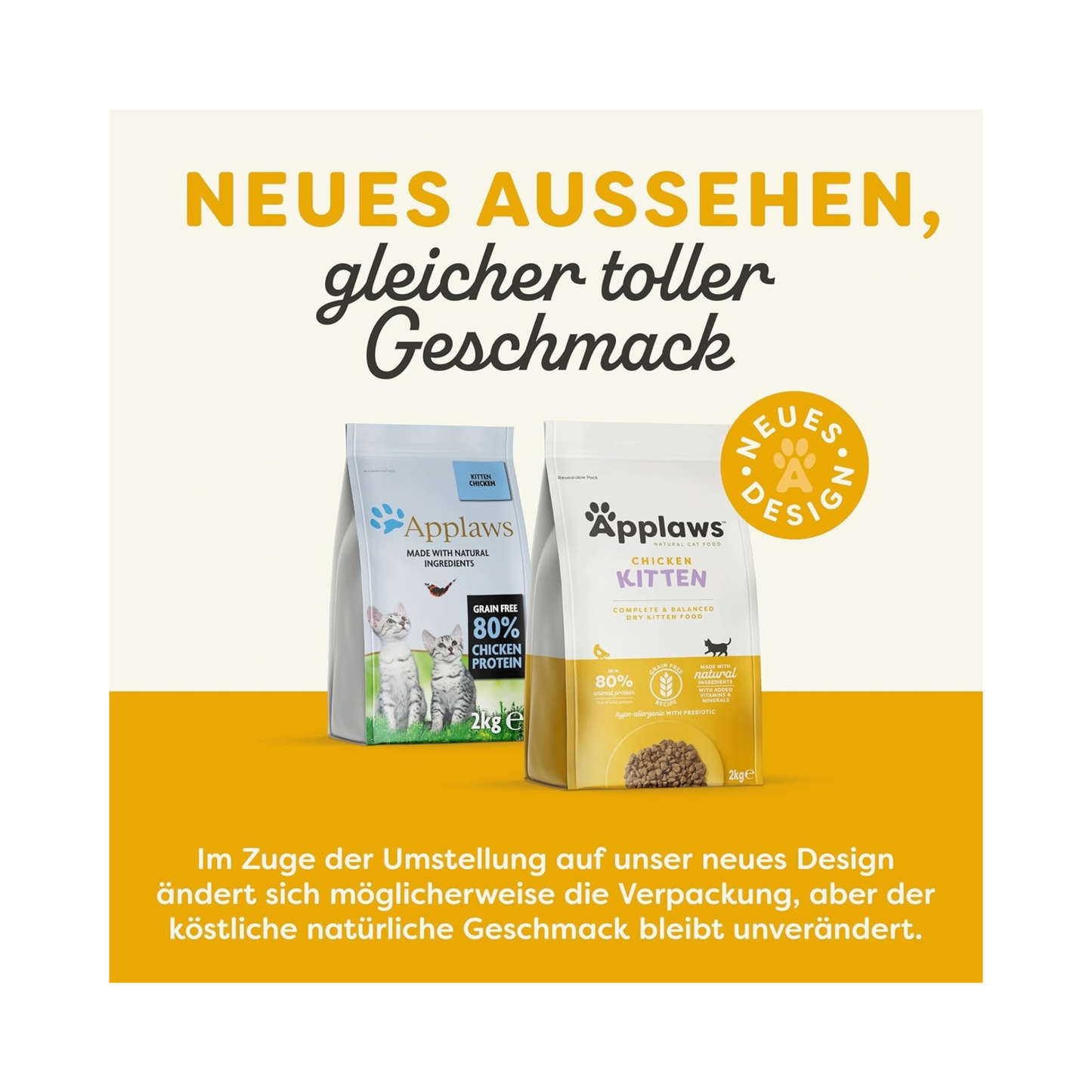 Applaws Kitten Trockenfutter – Natürlich gut wachsen